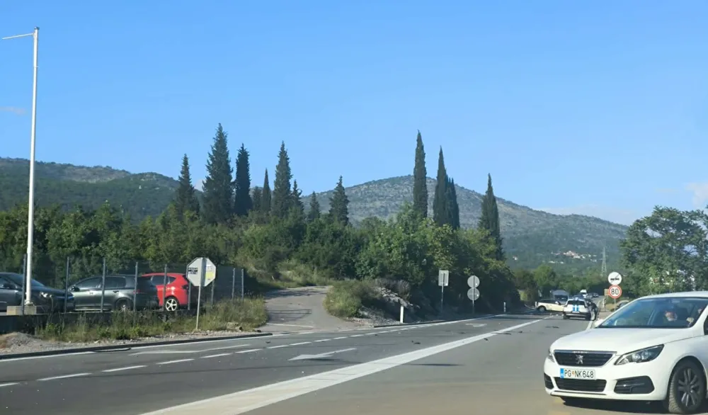 U udesu na putu Podgorica-Cetinje povrijeđena jedna osoba