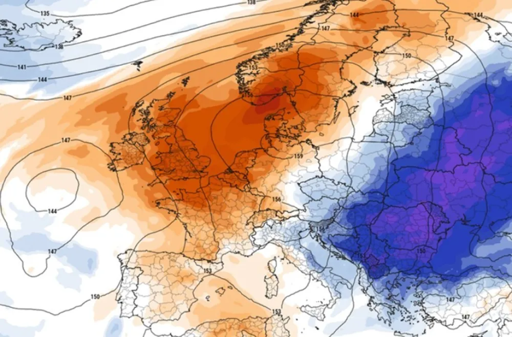 SWE: Hladni talas sredinom sedmice stiže na Balkan
