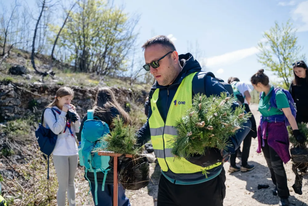One tim sa izviđačima na planini Vojnik