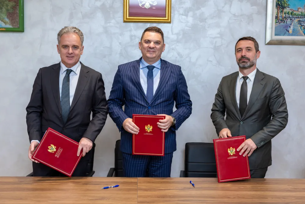 Crna Gora ubrzava realizaciju energetskih projekata:&nbsp;Potpisani aneksi ugovora za Trans-balkanski koridor i projekat Otilovići