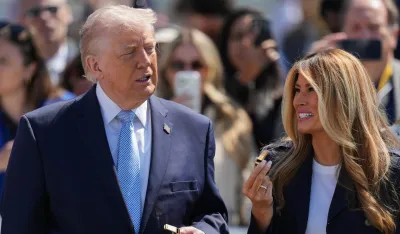 (VIDEO) Tramp traži otkaz za Kimela zbog &scaron;ale o njemu i Melaniji: Nije nimalo smije&scaron;an