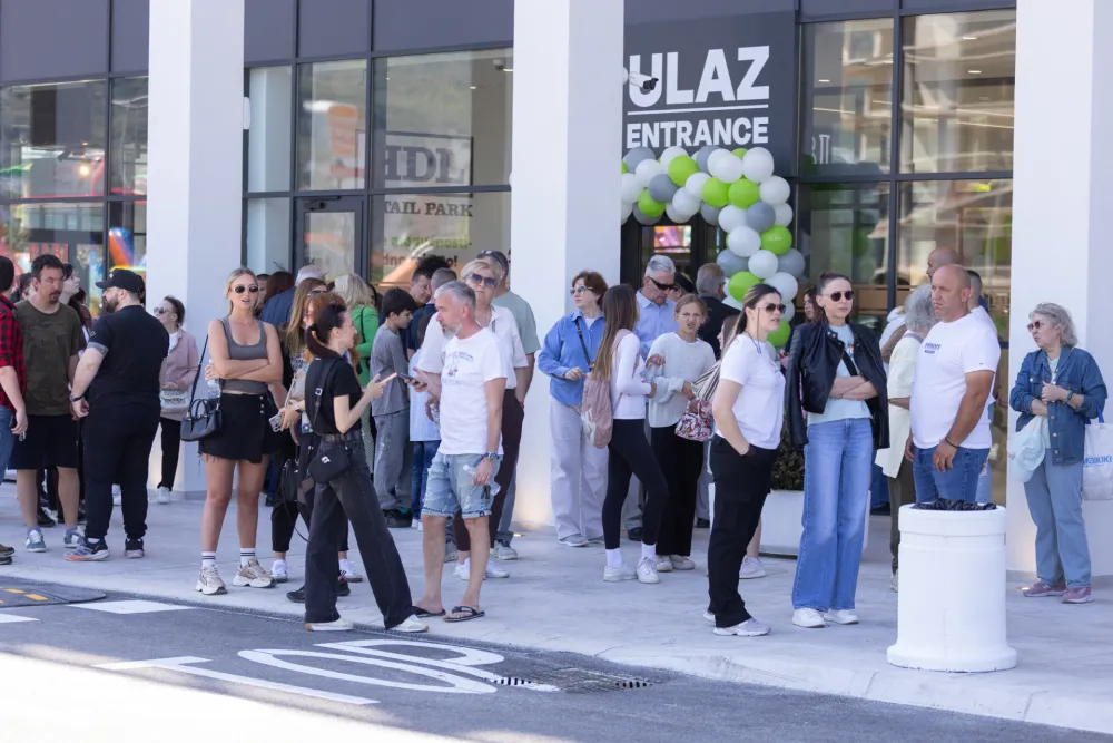 OTVOREN NAJVEĆI TRŽNI CENTAR U CRNOJ GORI  HDL RETAIL PARK U BARU 
