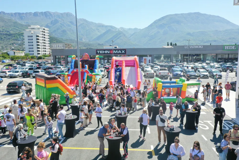 OTVOREN NAJVEĆI TRŽNI CENTAR U CRNOJ GORI  HDL RETAIL PARK U BARU 