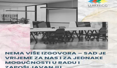 UMHCG: Ostaje značajan prostor za unapređenje prava osoba s invaliditetom na rad i zapo&scaron;ljavanje