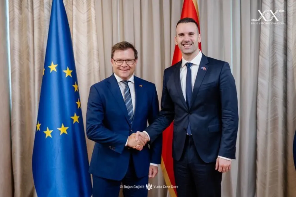 Spajić: Uz snažnu podr&scaron;ku Njemačke nastavljamo intenzivne reforme u pregovaračkom poglavlju 27