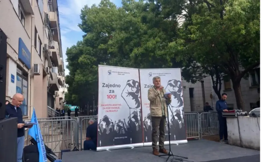 Keković: Vlada da najkasnije za 15 dana potpi&scaron;e OKU, u suprotnom radikalizujemo protest