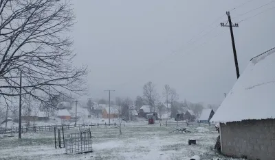 Snijeg na Pivskoj planini