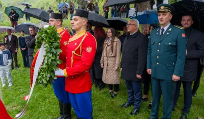 Mandić položio vijenac na spomenik žrtvama u Murinu