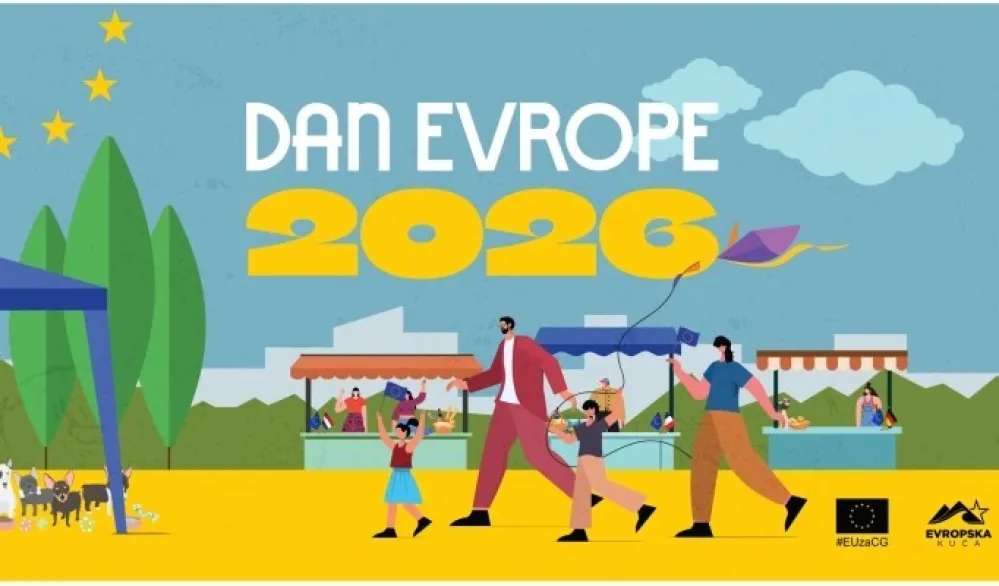 Proslava Dana Evrope &scaron;irom Crne Gore tokom maja