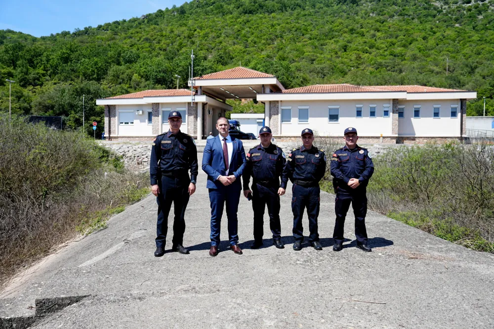 Novoizgrađeni objekat Stanice granične policije na Božaju