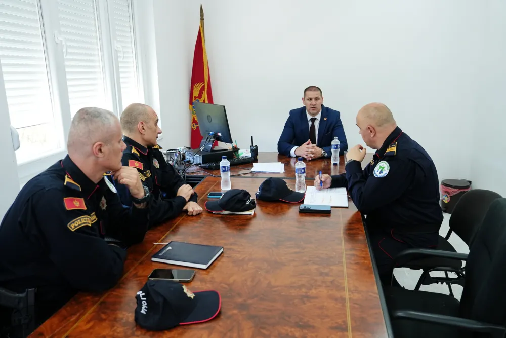 Novoizgrađeni objekat Stanice granične policije na Božaju