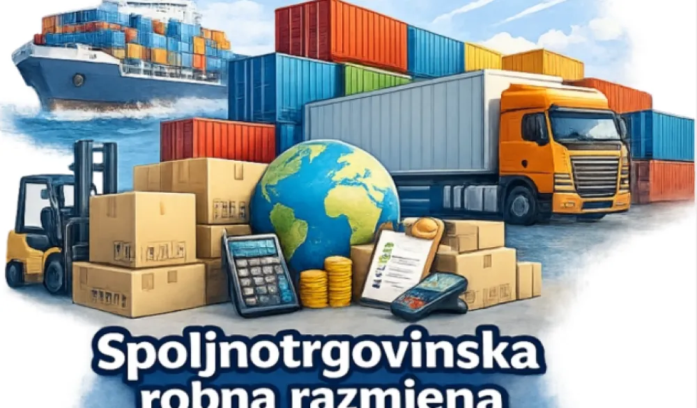 Monstat: Spoljnotrgovinska razmjena 1,07 milijardi EUR