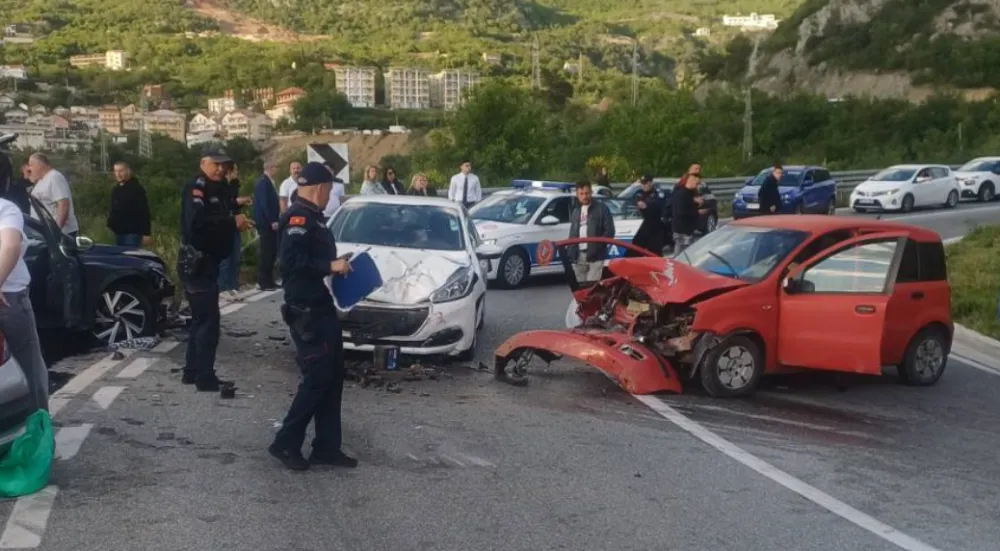 Sudar na putu Budva - Cetinje