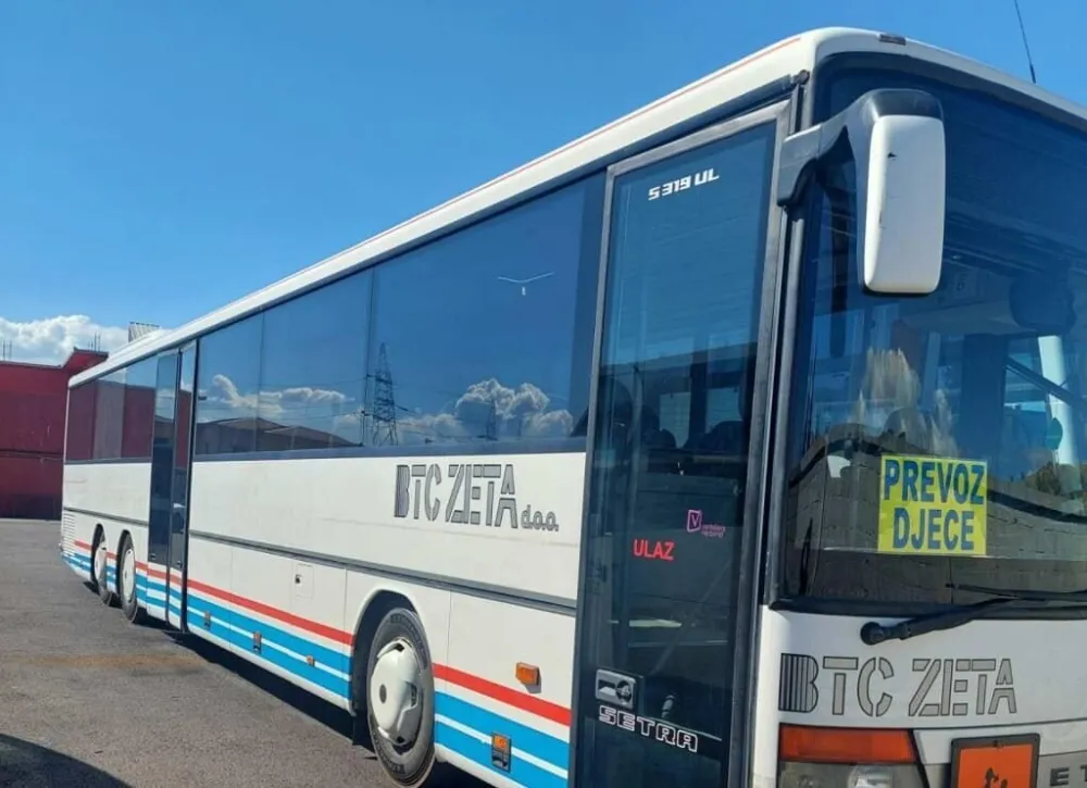 Prevoznik &bdquo;BTC Zeta&rdquo; snizio cijenu međugradskog prevoza: Od Podgorice do Golubovaca za euro