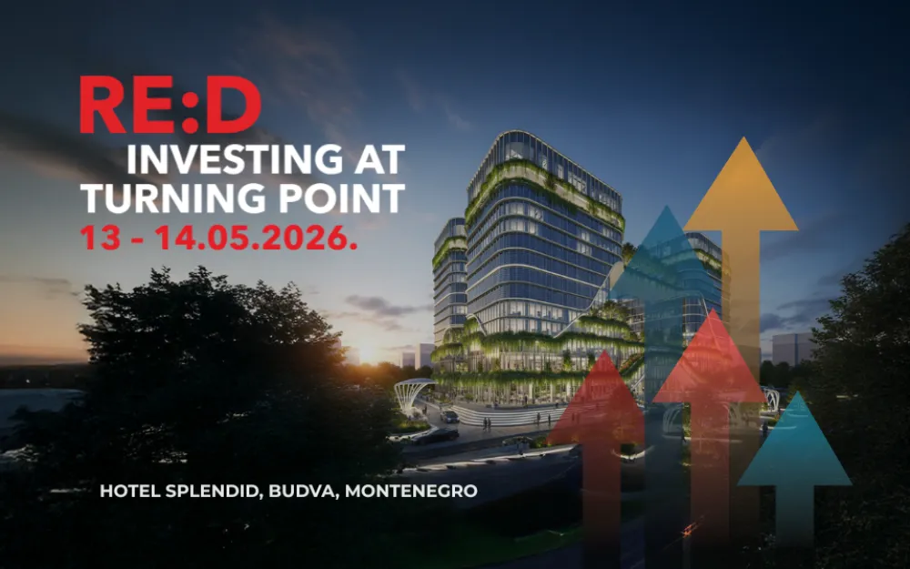 RE:D konferencija Crna Gora 2026: &ldquo;Investing at Turning Point&rdquo; vraća se u Budvu sa snažnim sastavom regionalnih i međunarodnih govornika