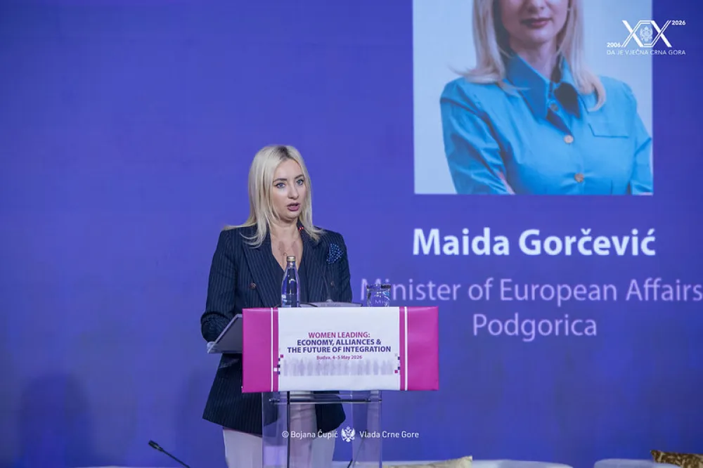 Gorčević: Žene u Crnoj Gori pokazuju liderstvo, ubrzati promjenu odnosa moći u na&scaron;em dru&scaron;tvu