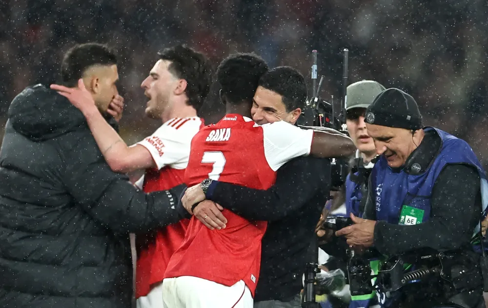 Arteta i Saka slave plasman u finale Lige &scaron;ampiona