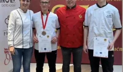Uspjeh đaka SM&Scaron; "Golubovci": Medalje za Vasilija i Blaža