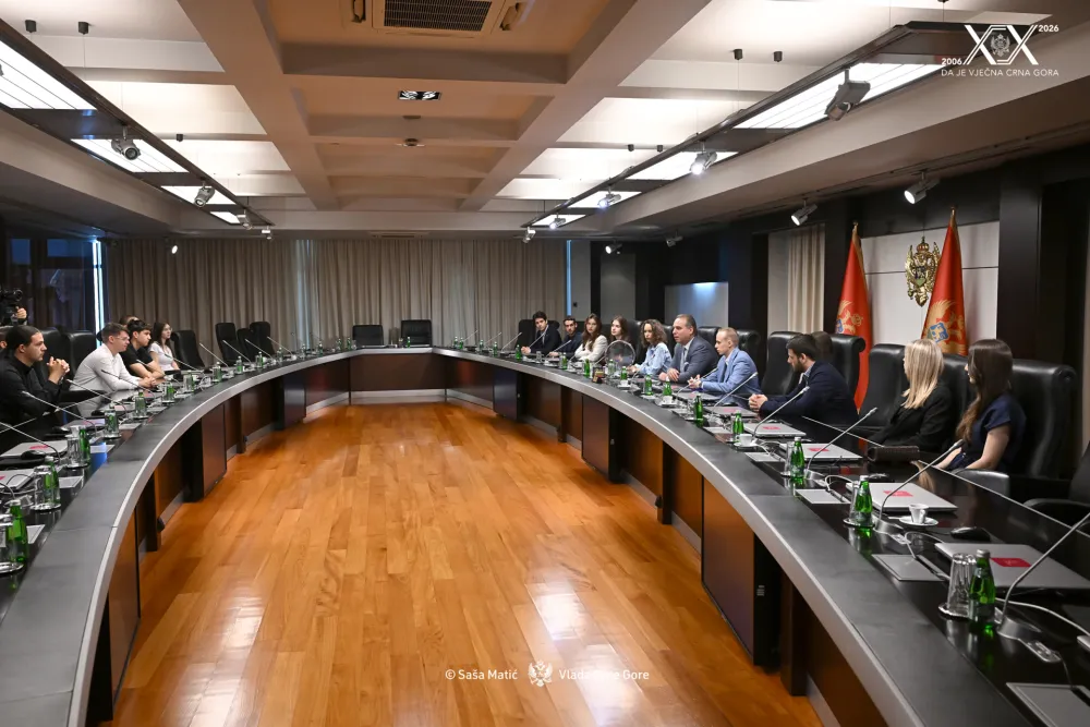 Posjeta studenata Fakulteta političkih nauka Vladi Crne Gore