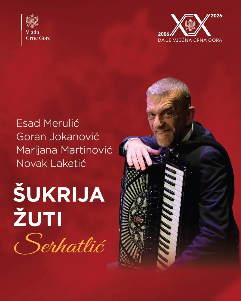 Istaknuti izvođači crnogorske izvorne muzike dio programa obilježavanja jubileja