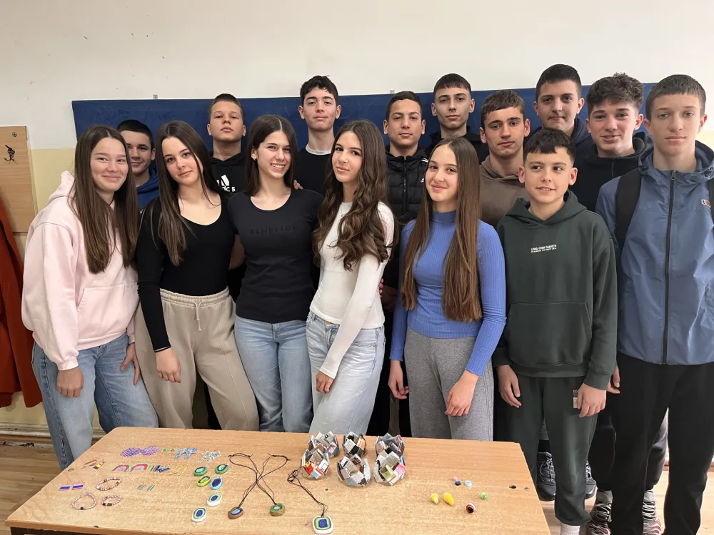 &bdquo;EkoArt kutak znanja&ldquo;: Kreativne radionice za učenike &scaron;kole Maksim Gorki