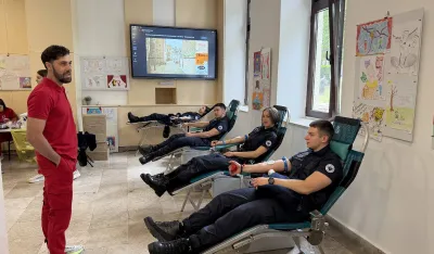 Polaznici Policijske akademije tradicionalno učestvuju u akciji dobrovoljnog davanja krvi