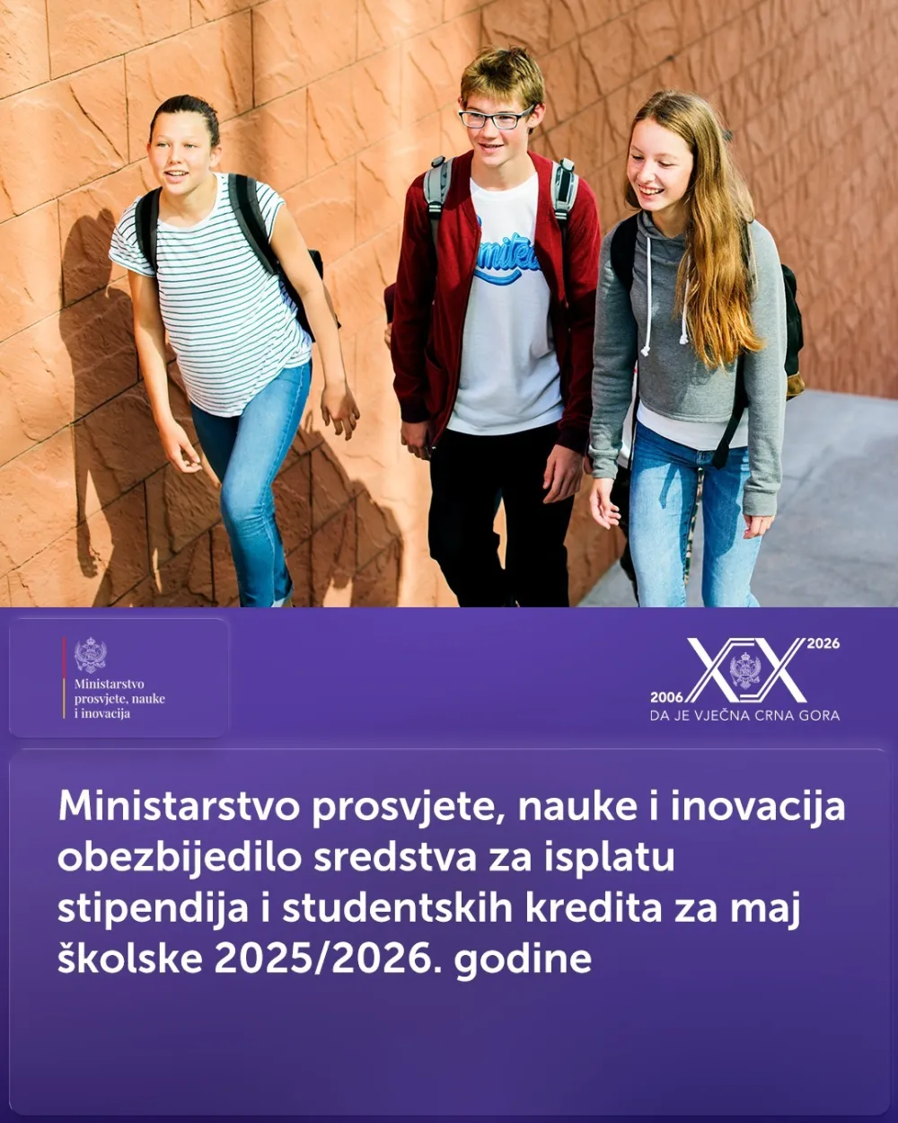 Za isplatu studentskih kredita za maj skoro 600 hiljada eura
