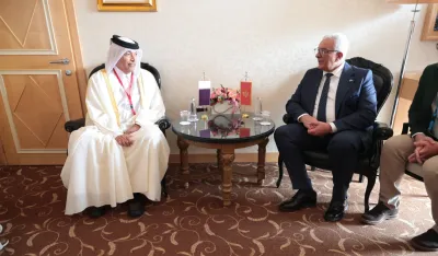 Mandić sa Hasanom Bin Abdulah Al-Ganimom:&nbsp;Odnosi između Crne Gore i Katara izuzetno su dobri