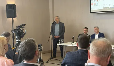 Зоран Хамовић током обраћања