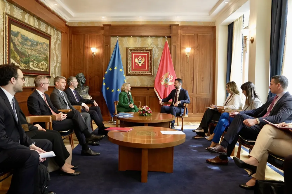 Milatović i Kalvinjo: Jačanje infrastrukture važno za članstvo Crne Gore u EU do 2028.