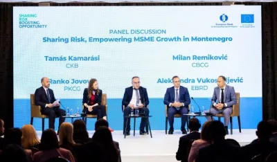 EBRD i EU pokrenule inicijativu za povećanje kreditiranja preduzeća sa ograničenim pristupom finansiranju u Crnoj Gori