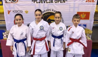 Kvartet se okitio medaljama