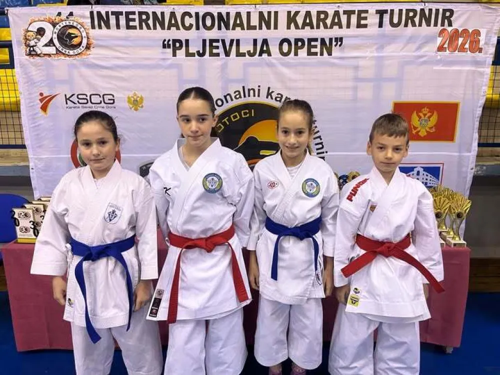 Kvartet se okitio medaljama