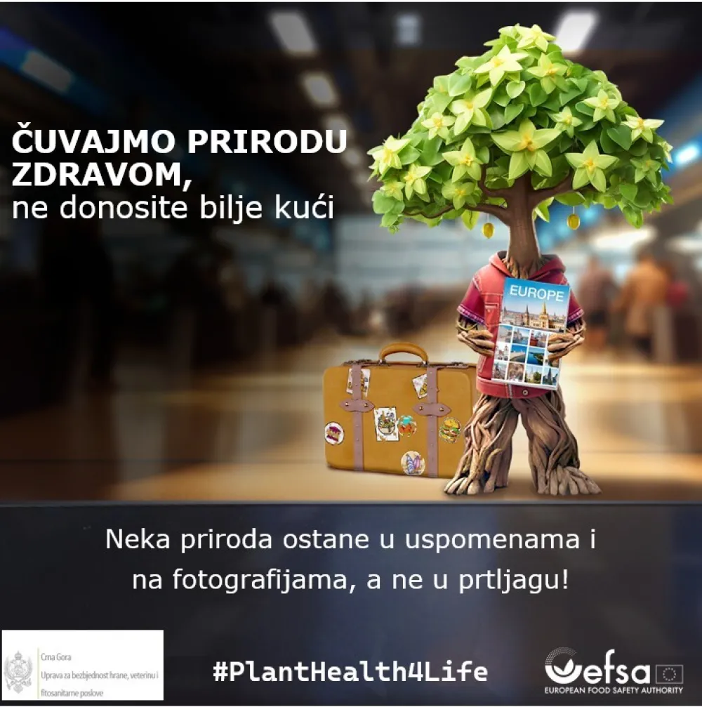 Crna Gora dio evropske kampanje za očuvanje zdravlja bilja