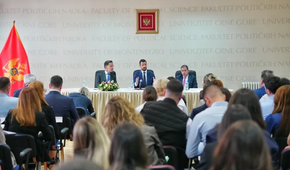 Milatović i Rute na Fakultetu političkih nauka: Bezbjednost Zapadnog Balkana je bezbjednost Evrope