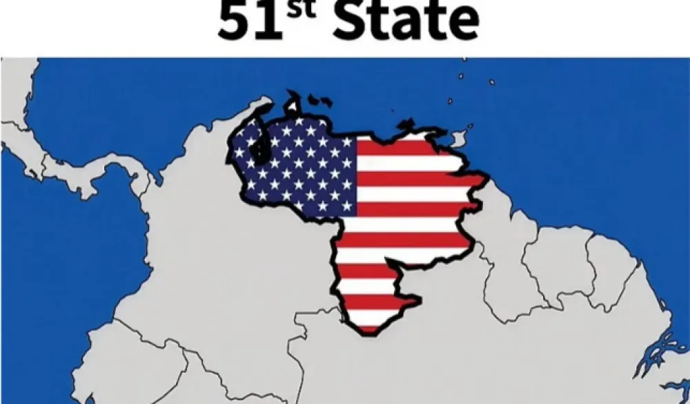 Trump objavio mapu Venecuele kao 51. američke savezne države