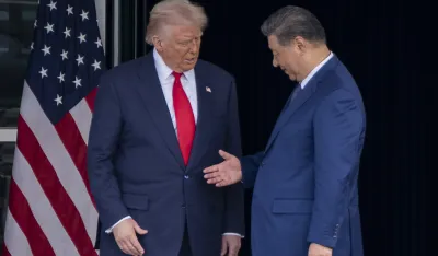 Donald Tramp i Si Đinping u oktobru 2025. godine