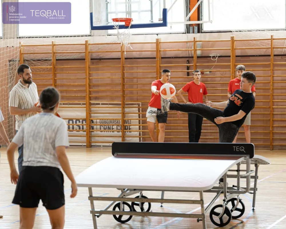 Ministarstvo prosvjete, nauke i inovacija nastavlja realizaciju programa &bdquo;Teqball u &scaron;kolama&ldquo; u južnoj regiji