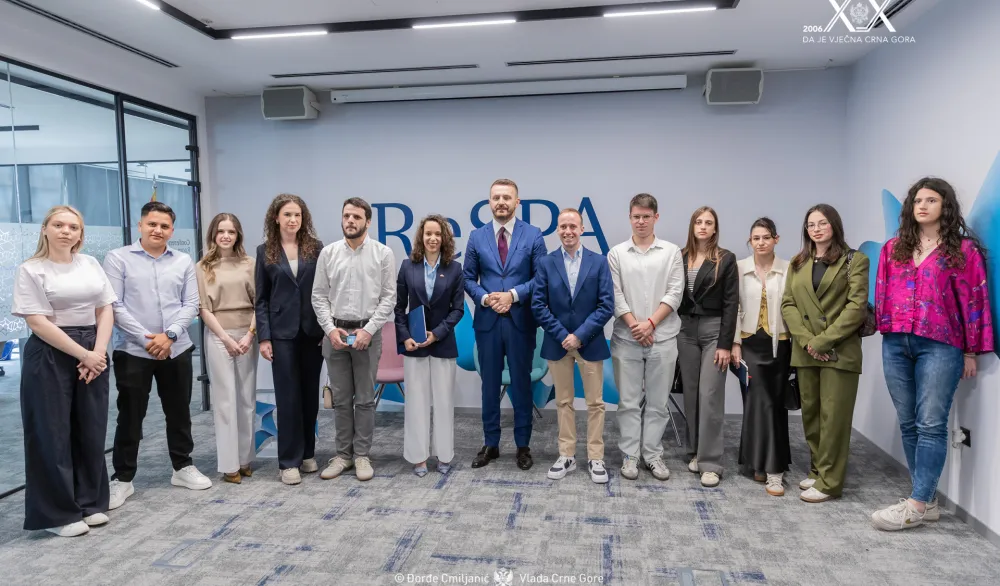 Dukaj: Mladi su pokretači reformi i važni partneri evropske budućnosti Crne Gore