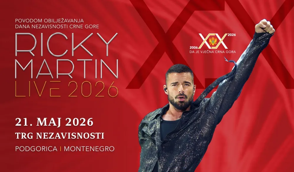 Za koncert Riki Martina rezervacije u okolnim lokalima od 60 do 120 eura