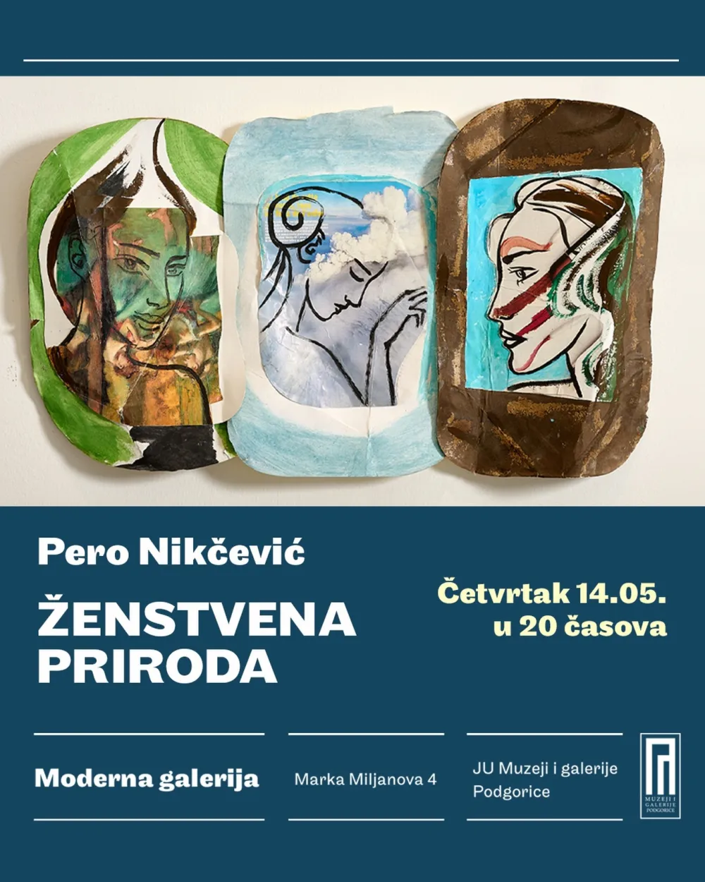 Djela Pera Nikčevića u Modernoj galeriji