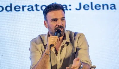 Ivan Bosiljčić na podgoričkom sajmu knjiga