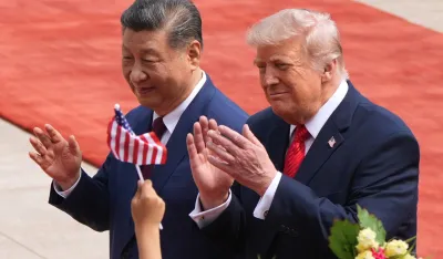 Tramp zavr&scaron;io posjetu Kini, napustio Peking