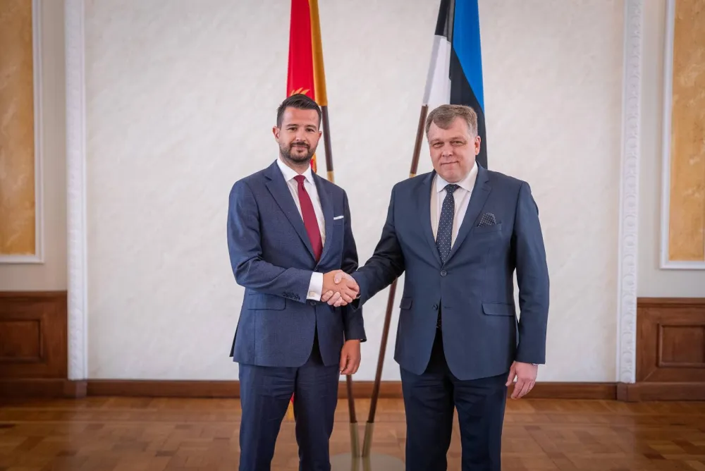 Milatović i Husar: Estonija podržava evropski put Crne Gore i ratifikaciju pristupnog ugovora