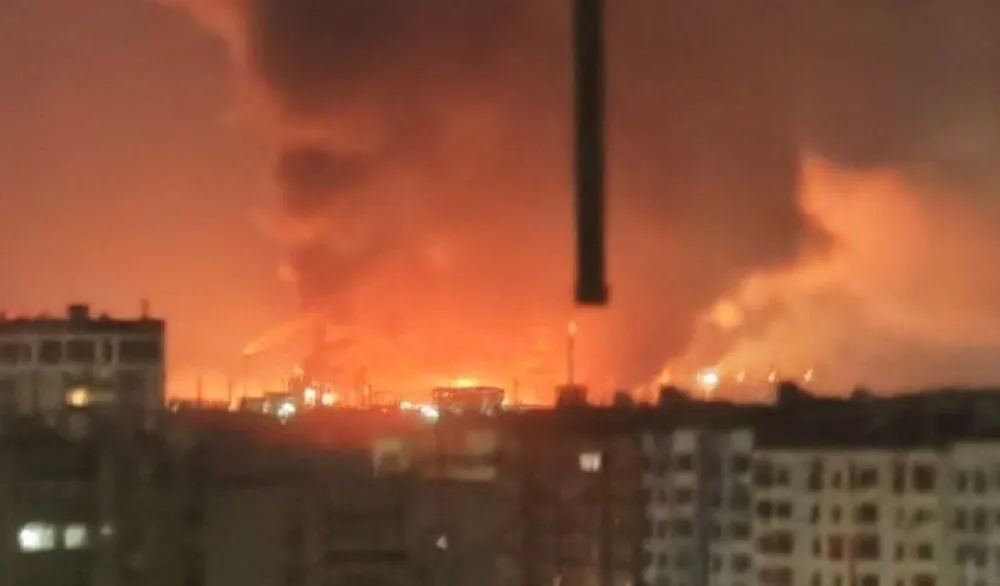 (FOTO/VIDEO) Gori strate&scaron;ki važno postrojenje u Rusiji