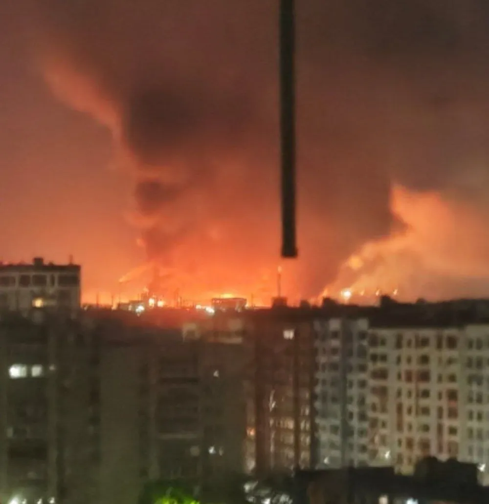 (FOTO/VIDEO) Gori strate&scaron;ki važno postrojenje u Rusiji