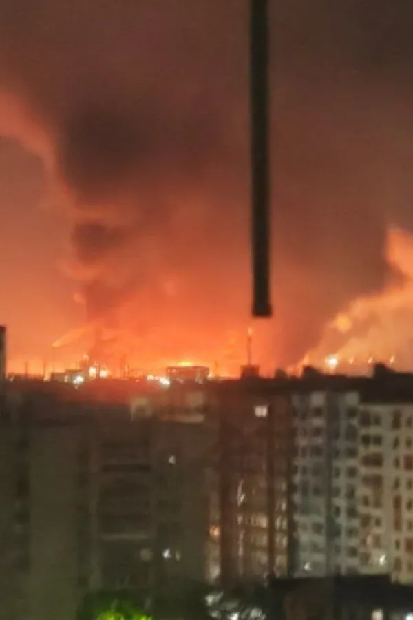 (FOTO/VIDEO) Gori strate&scaron;ki važno postrojenje u Rusiji