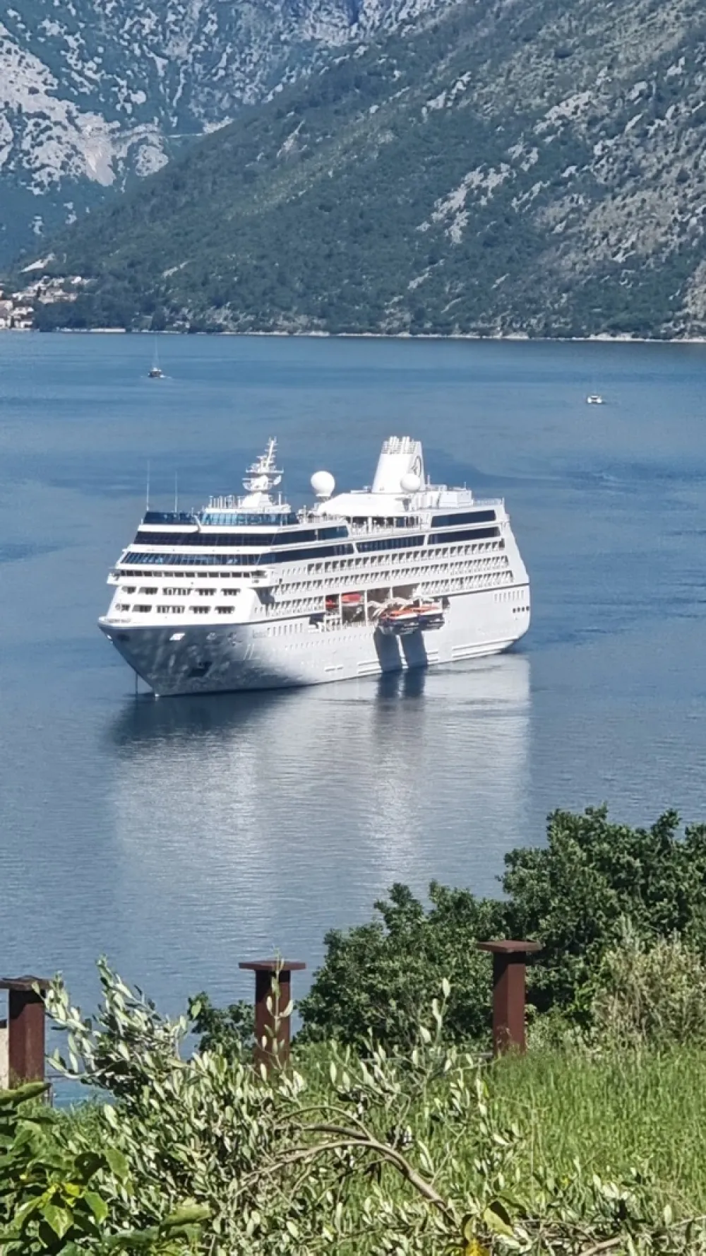 U Kotorskom zalivu danas tri kruzera