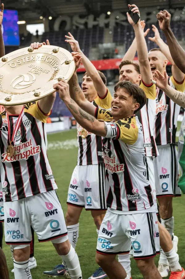 Slavlje igrača LASK-a