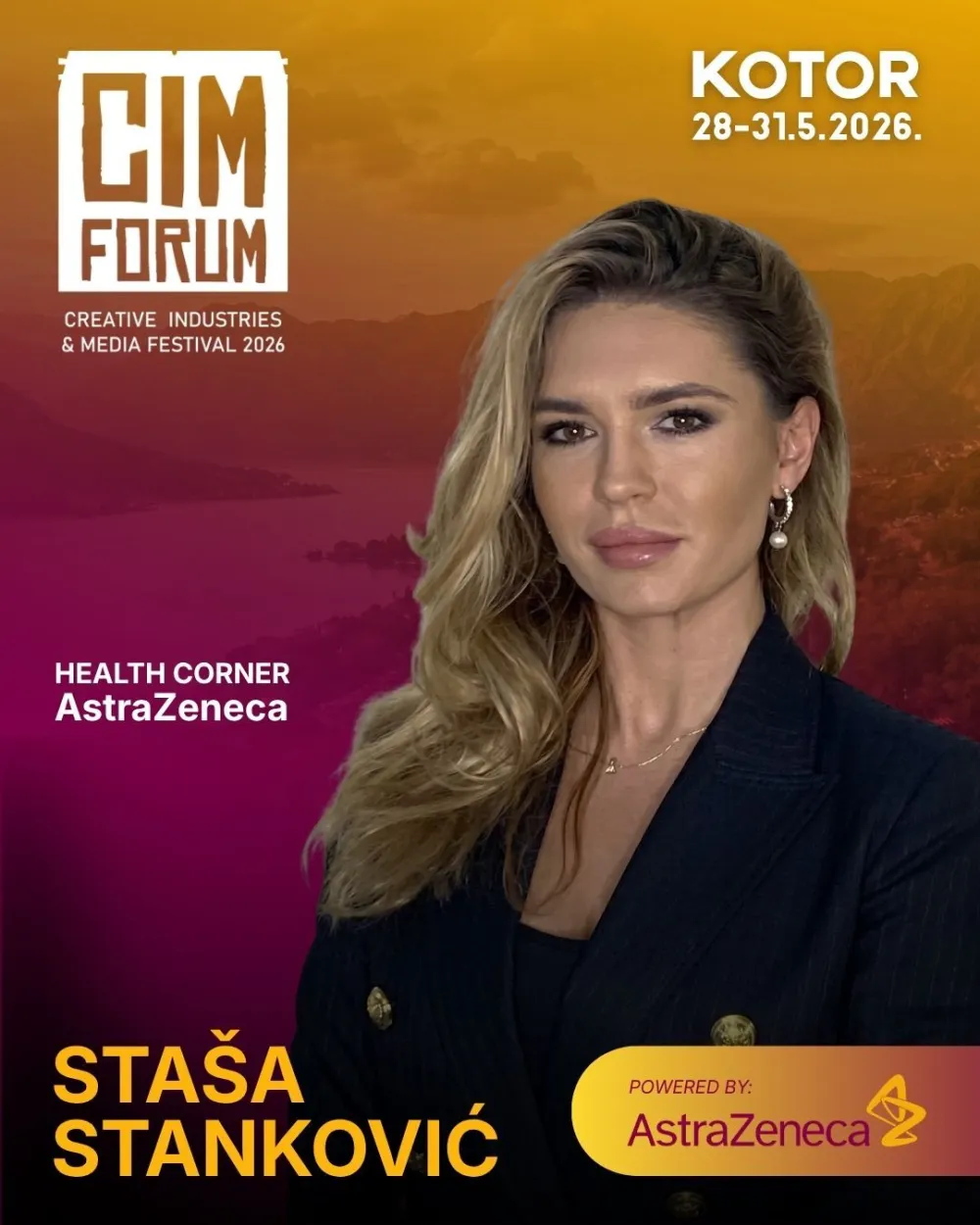 Na CIM Forumu 2026. najinovativnija naučnica dana&scaron;njice dr Sta&scaron;a Stanković: Nauka, AI i budućnost ženskog zdravlja